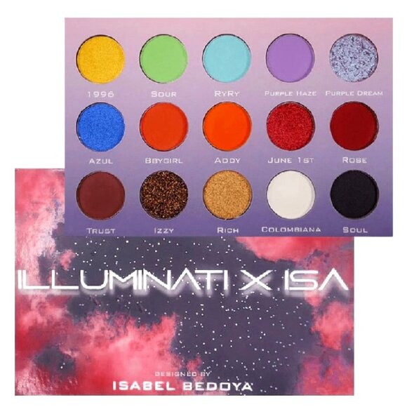 NEW/SEALED - Illuminati X ISA Glam Eyeshadow Palette – Designed by Isabel Bedoya - Picture 3 of 10